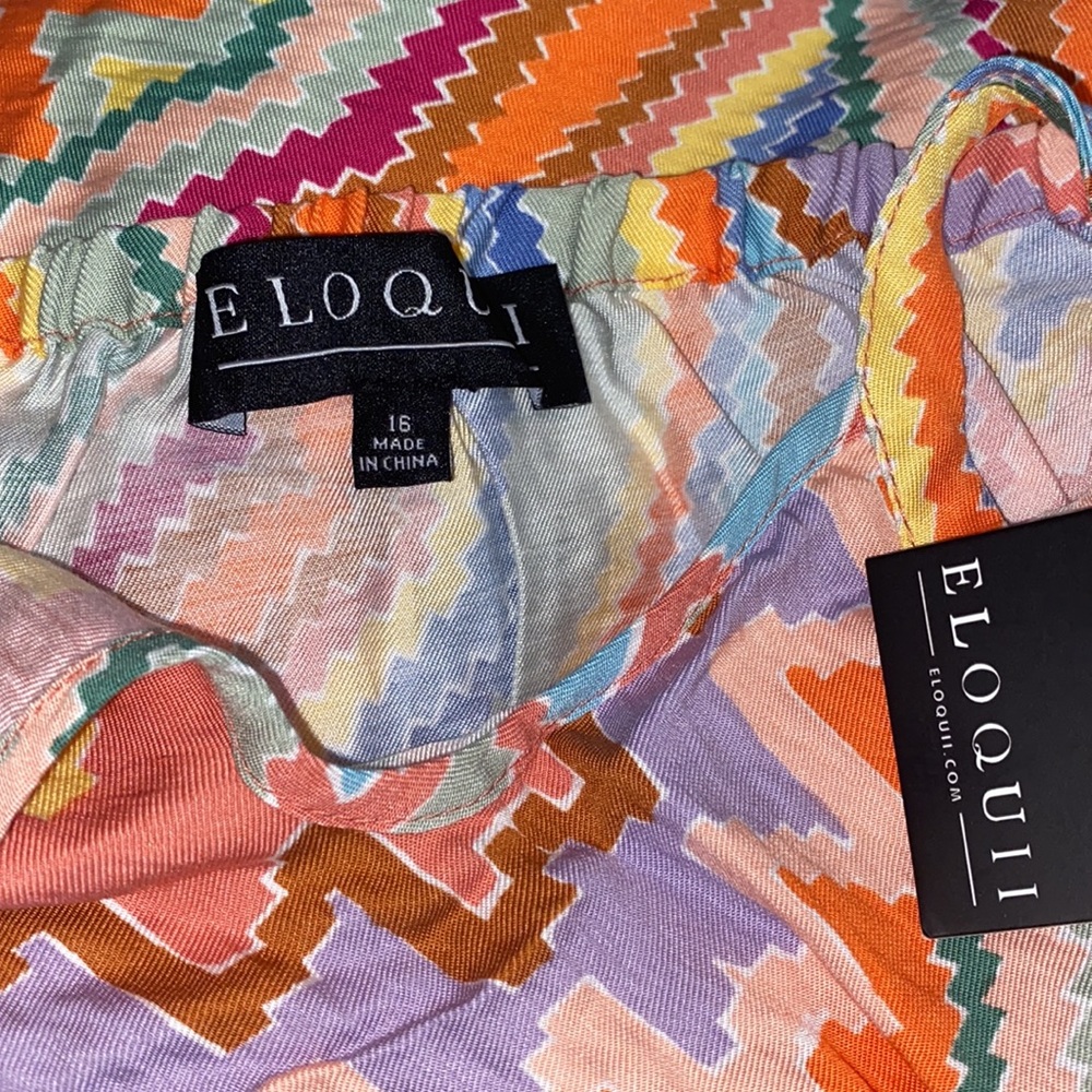 NWT ELOQUII Long Halter Slip Dress - Hidden Gem - Picture 9 of 10